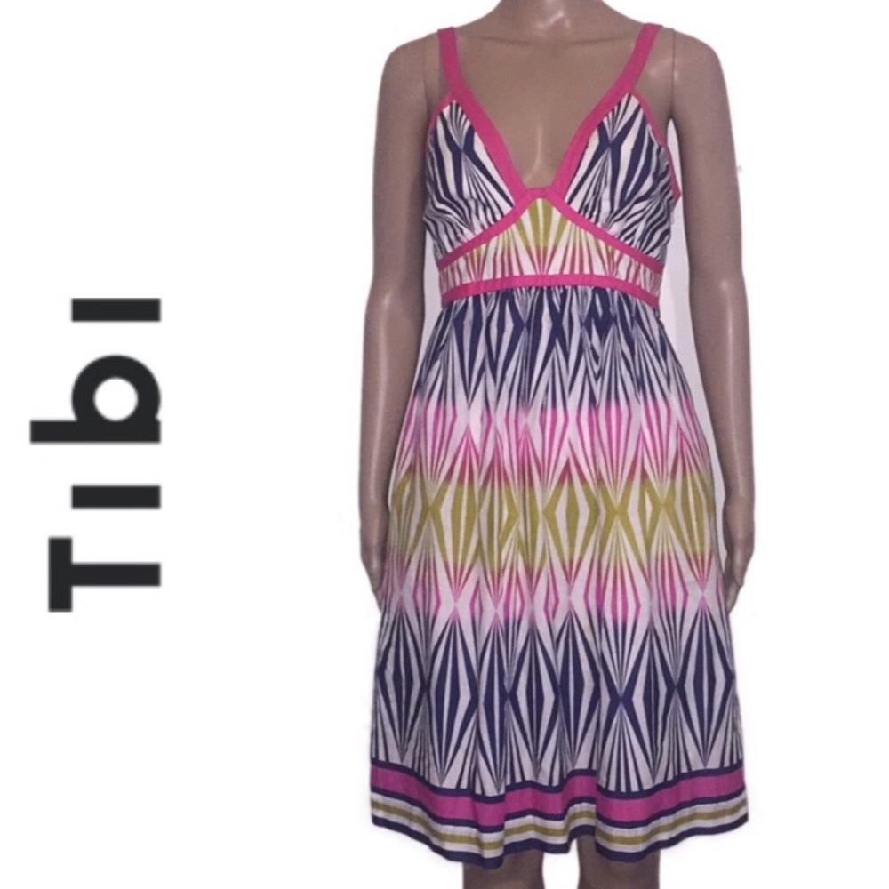 $298 Tibi Multicolor Dress